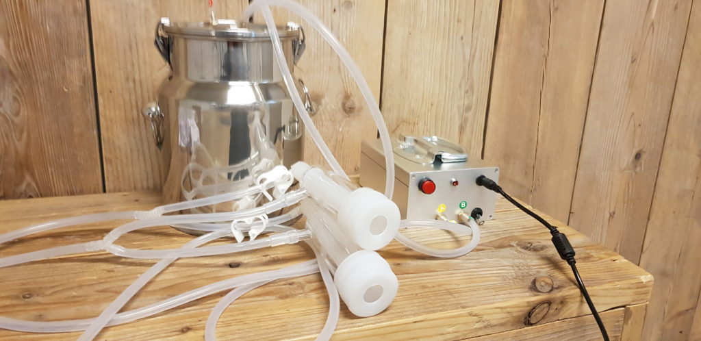 Compact goat milker – SteelBound.co.uk